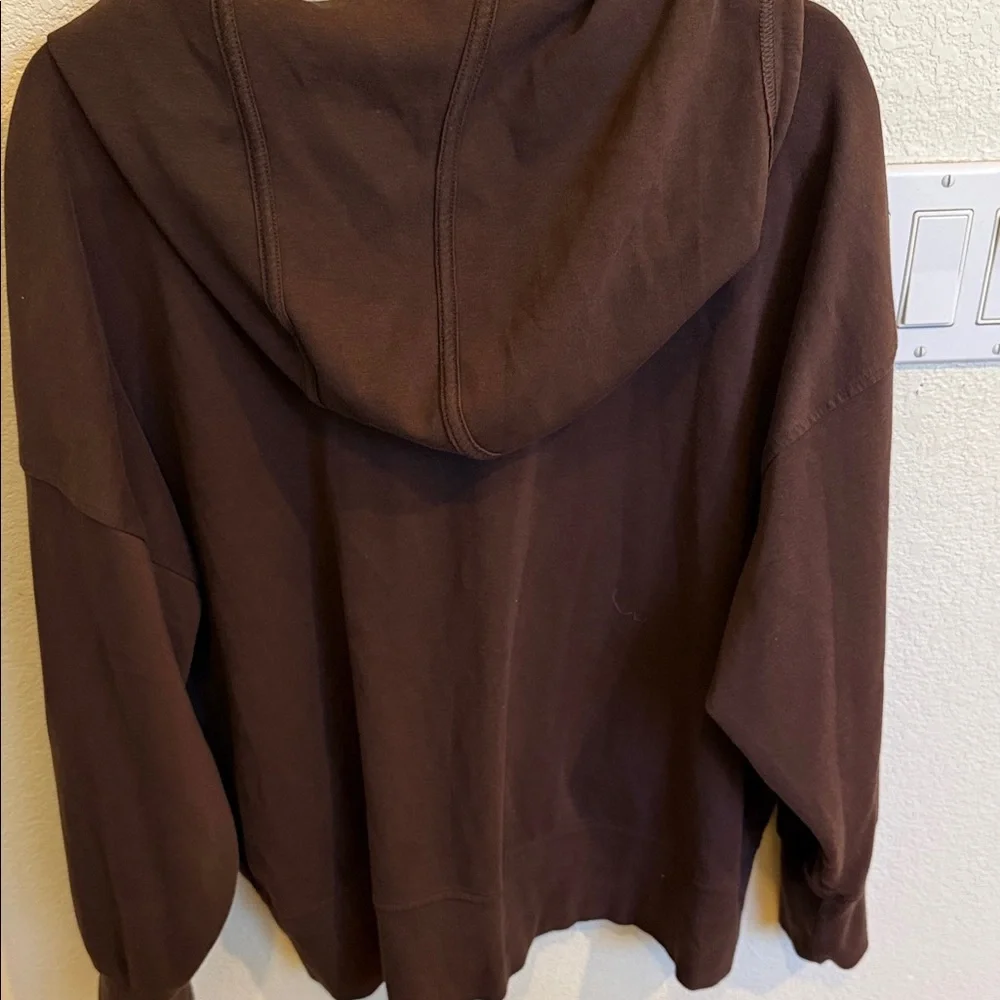 Old Navy Chocolate Brown Hoodie - Picture 2 of 3